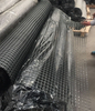 Geomalla de fibra de vidrio recubierta de betún para control de grietas de asfalto