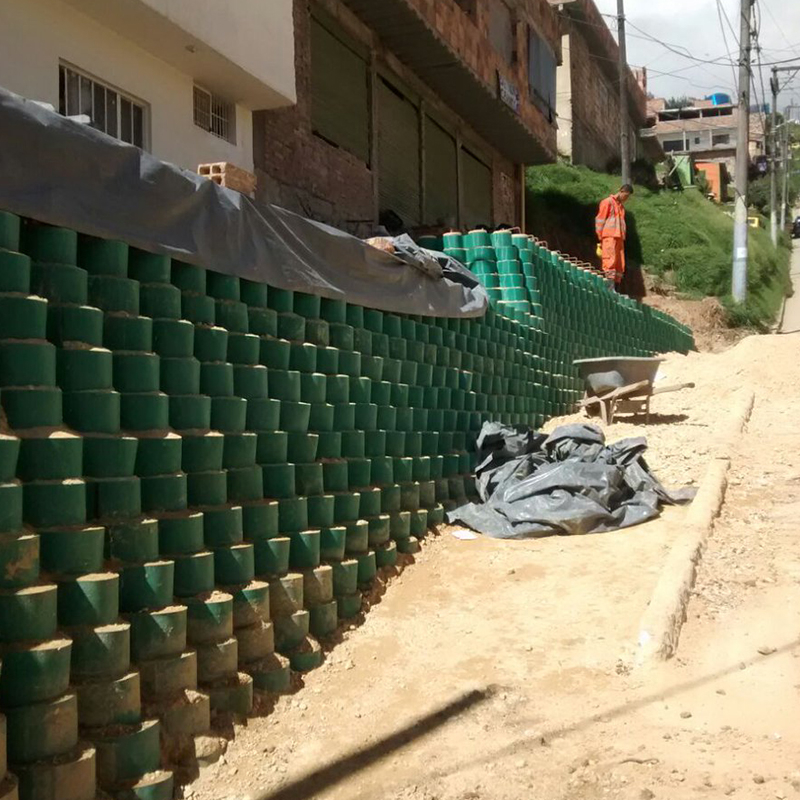 Geocelda de entrada de polipropileno resistente al desgaste